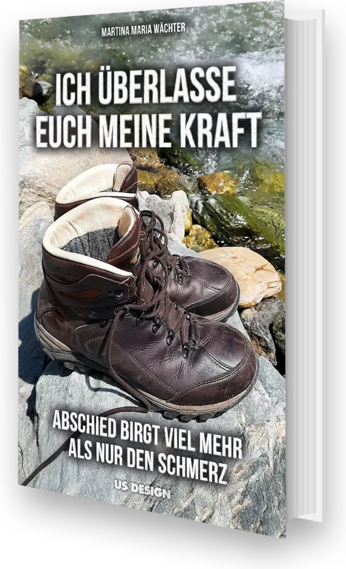 Buchcover Ich überlasse euch meine Kraft von Martina Maria Wächter